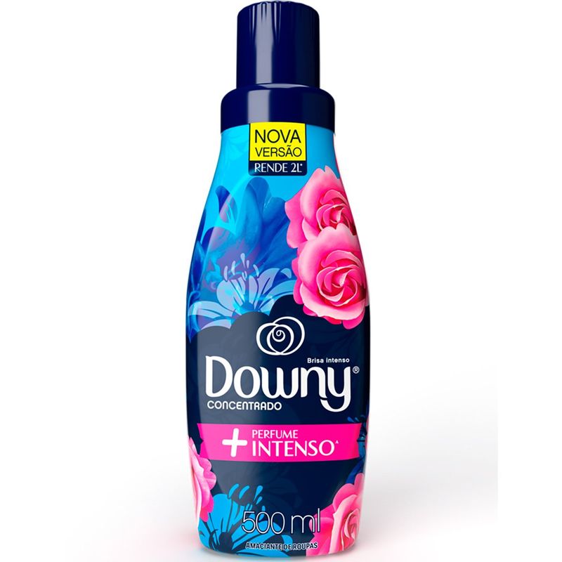 amaciante downy brisa intenso azul 500ml