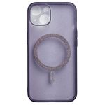 capinha de celular iphone 14 bibi cell lilás transparente com glitter (mp)