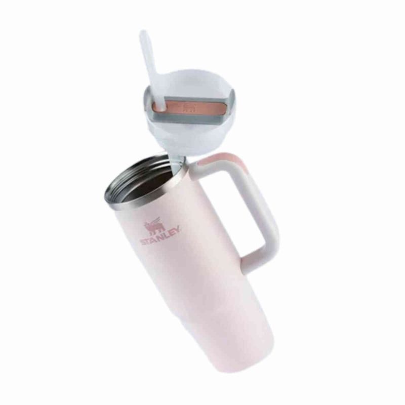 copo térmico quencher stanley rose quartz 1,18l rosa 8153 (mp)