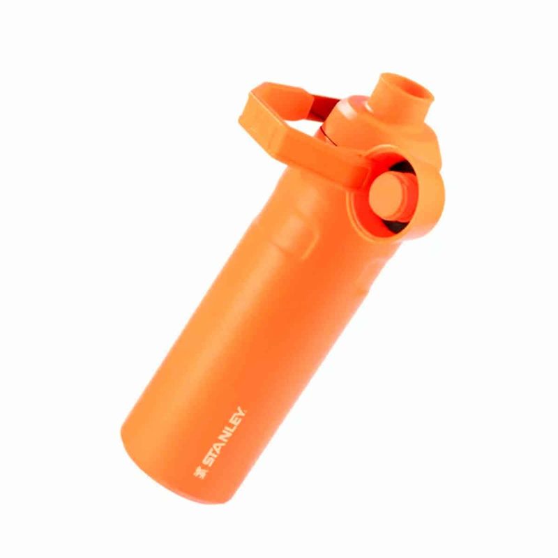 garrafa térmica stanley 710ml aerolight fast flow tigerlily laranja (mp)