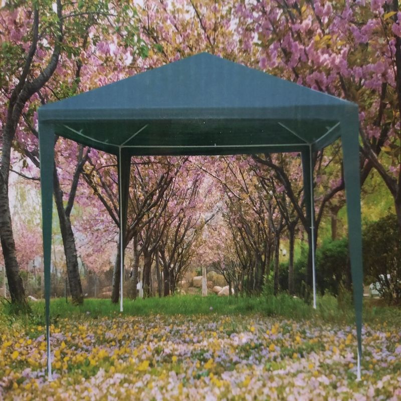 tenda gazebo latcor 3m x 3m verde hf-004/qhf-004