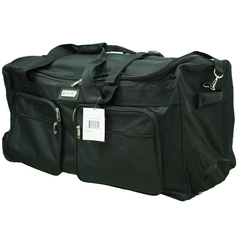 bolsa de viagem latcor american travel com rodas preto rit5032