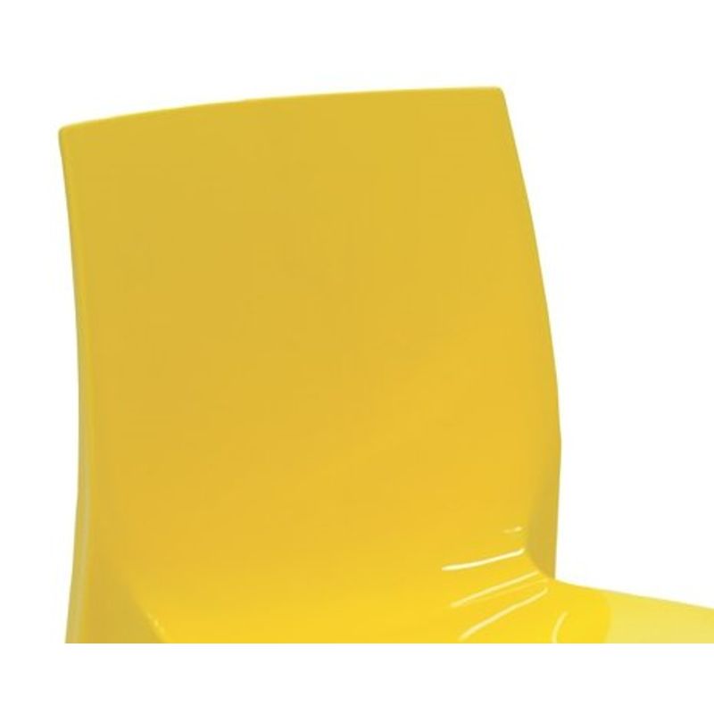 cadeira alice tramontina plástico amarelo 92037/000