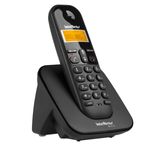 telefone sem fio intelbras bivolt preto ts3110