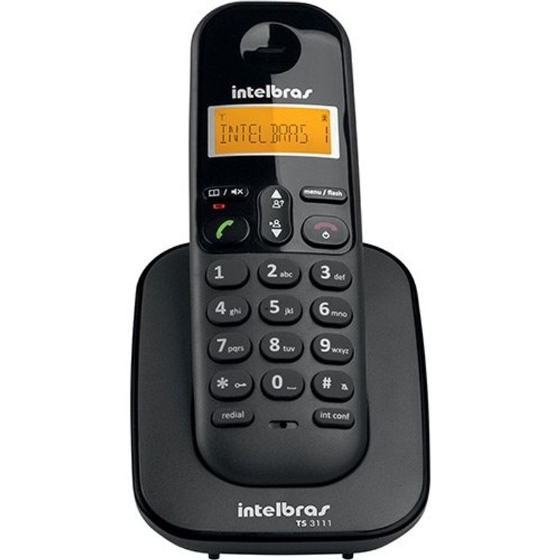 telefone intelbras sem fio digital com ramal adicional ts3112