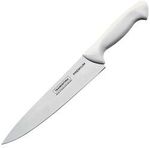 faca para carne tramontina 6 premium 24472/186 lâmina de aço inox branca