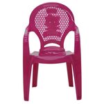 cadeira infantil tramontina catty 92264/060 plástico rosa