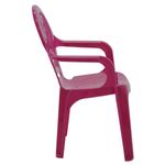 cadeira infantil tramontina catty 92264/060 plástico rosa