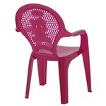 cadeira infantil tramontina catty 92264/060 plástico rosa