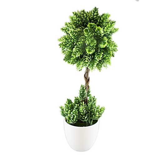 Planta Artificial Latcor Com Vaso Branco - BX-43270/Y20-01