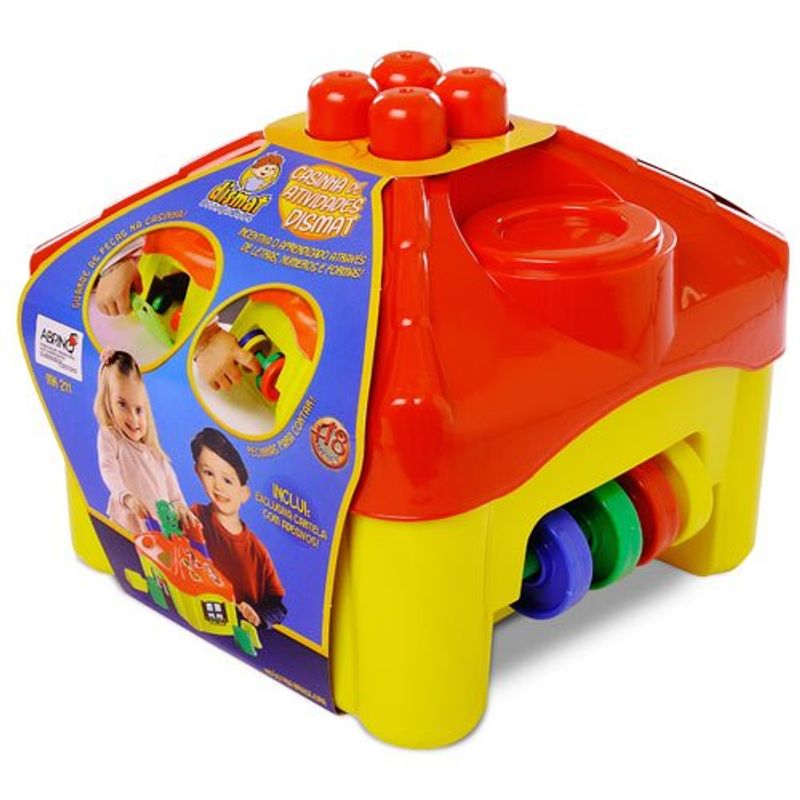 brinquedo casinha de atividades dismat mk211