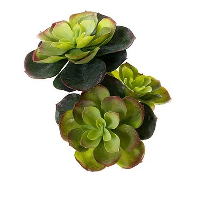 planta artificial com vaso latcor, de plástico, branco e verde - bx-47562/y25-01