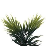 conjunto mini plantas artificiais 2 peças latcor, de plástico - bx-asst62