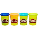 brinquedo massa de modelar play-doh hasbro b5517 sortimento 4 cores