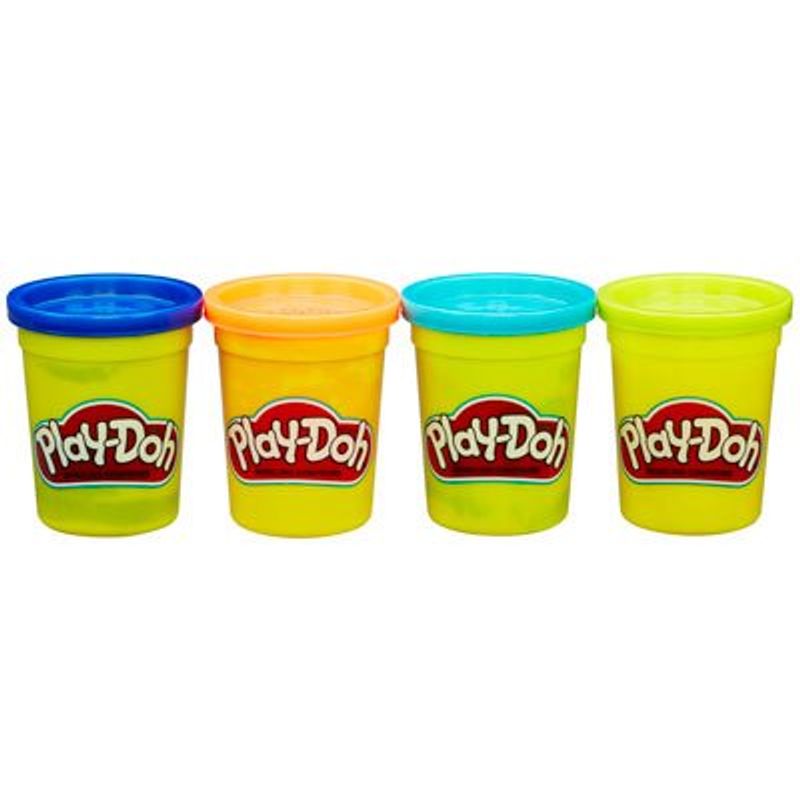 brinquedo massa de modelar play-doh hasbro b5517 sortimento 4 cores