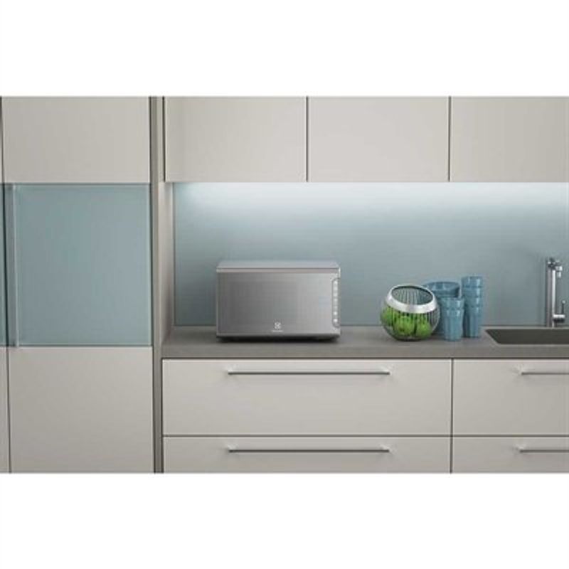 micro-ondas electrolux 31l painel integrado espelhado 127v inox mi41s
