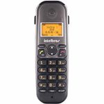 telefone sem fio intelbras ts 5150 viva-voz preto