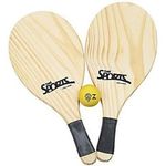 kit tênis de praia belfix 2 raquetes e 1 bola - 481000