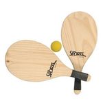 kit tênis de praia belfix 2 raquetes e 1 bola - 481000