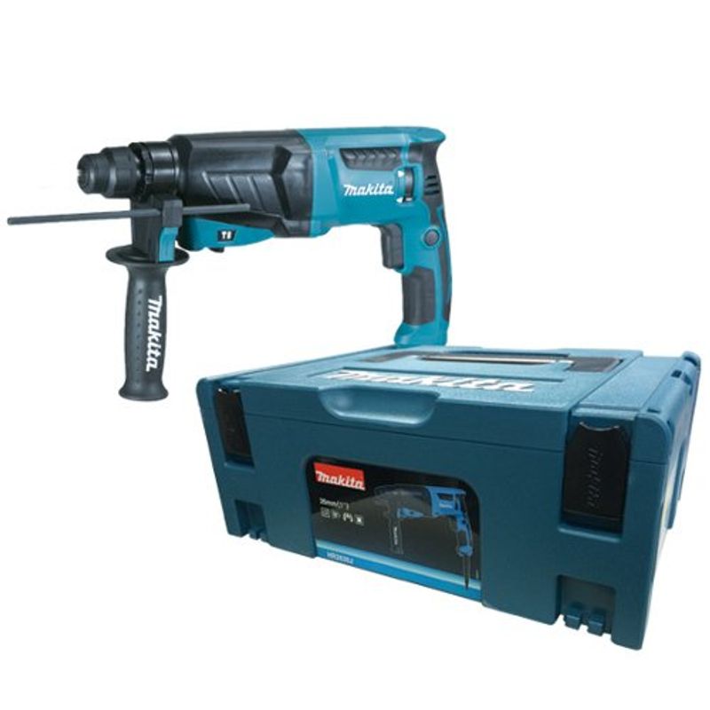 martelete combinado makita 830w 1200rpm 127v azul - hr2630