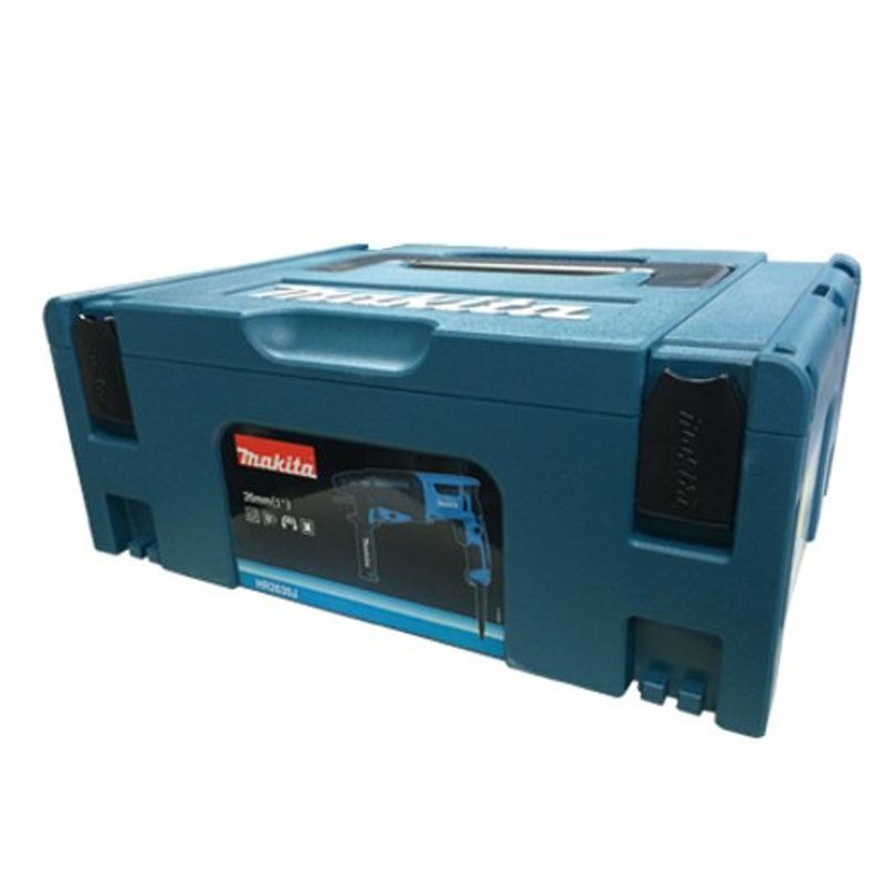 martelete combinado makita 830w 1200rpm 127v azul - hr2630