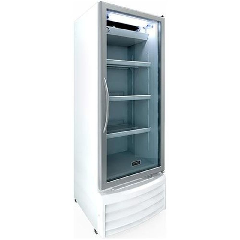 vitrine vertical esmaltec vv400m 403 litros 127v branco