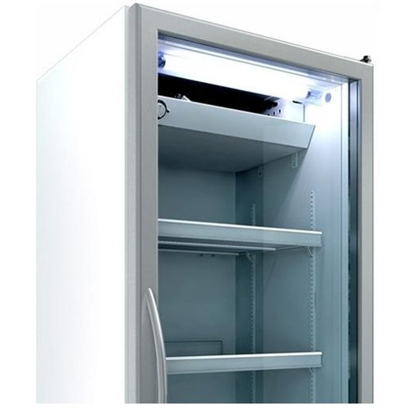 vitrine vertical esmaltec vv400m 403 litros 127v branco