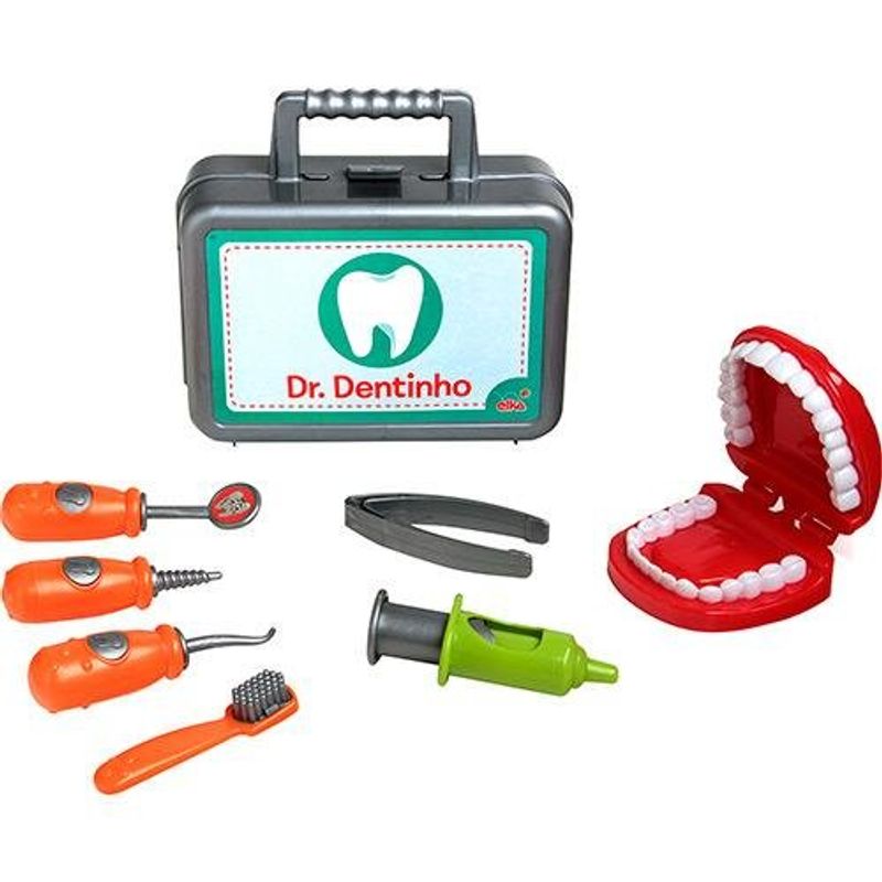 brinquedo dr dentinho elka