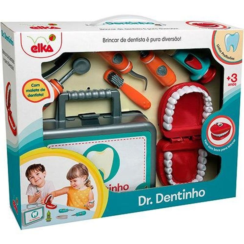brinquedo dr dentinho elka