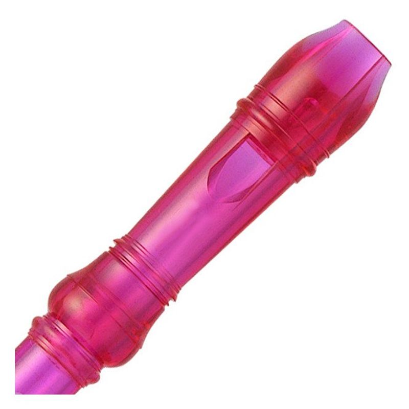flauta concert germânica didática tradicional sete trc57 rosa