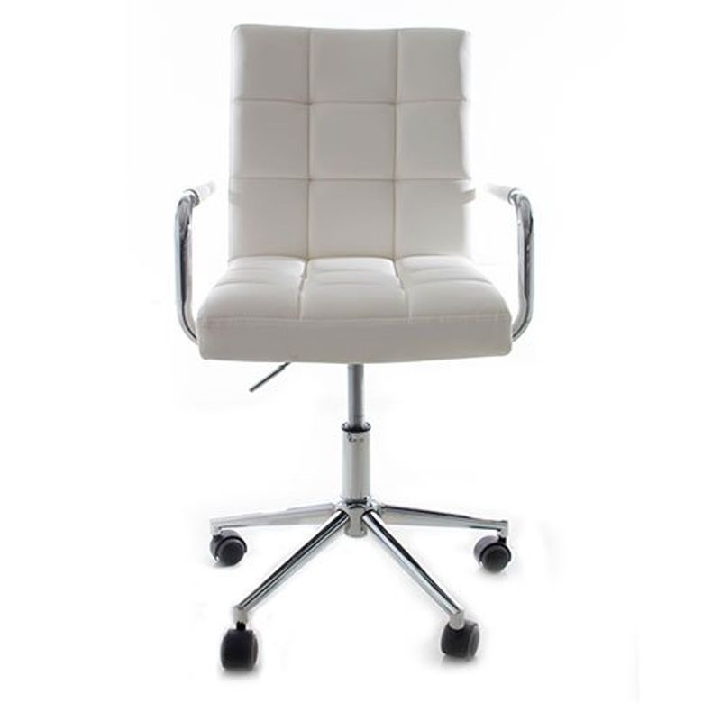 cadeira para escritório latcor jao4186-w branco