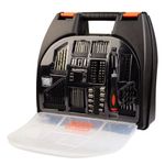 furadeira e parafusadeira sem fio black+decker 12v cd121k100