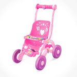 carrinho de boneca princesa líder 2390 plástico rosa