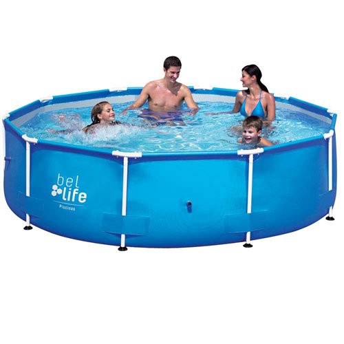 Piscina Montável 5.000 Litros Belfix Azul