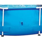 piscina montável 5.000 litros belfix azul 510000