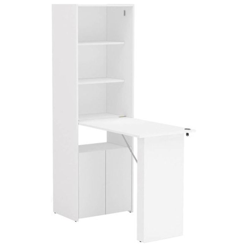 armário multiuso politorno goiás mdp branco 165x53x113cm