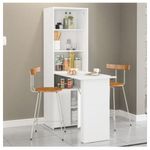 armário multiuso politorno goiás mdp branco 165x53x113cm