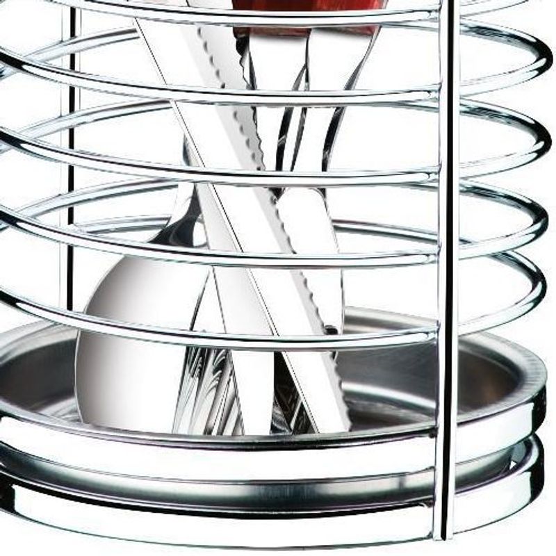 porta-talheres future 1604 aço inox