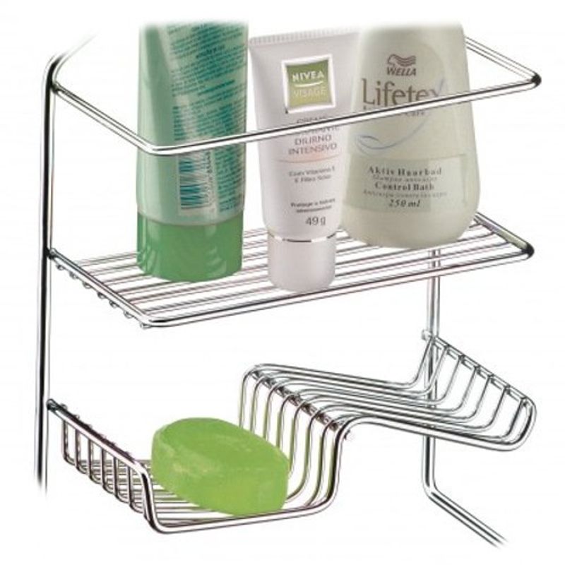 suporte de parede para banheiro future 860 aço inox