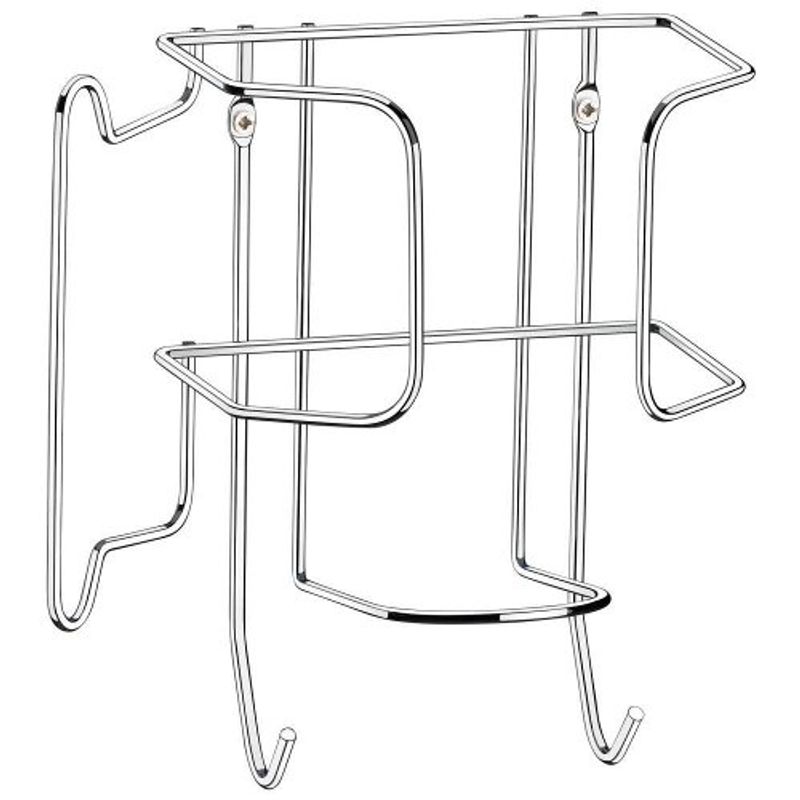 suporte de parede para tábua e ferro de passar roupa future aço inox