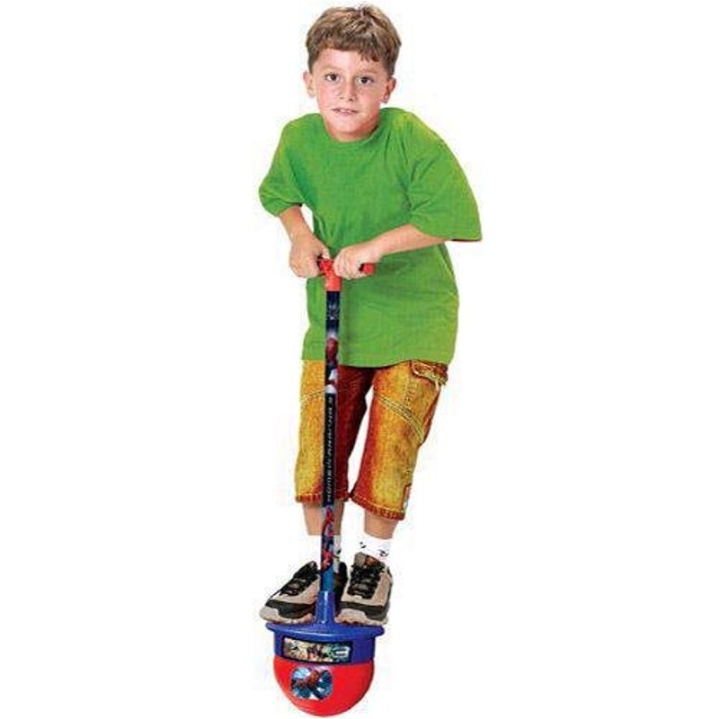 brinquedo marvel homem-aranha jump ball líder