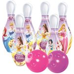 conjunto para boliche 8 peças disney princesas líder 072 plástico