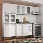 balcão de cozinha bertolini 3 portas 2 gavetas branco 611459046