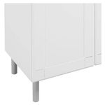 balcão de cozinha bertolini 3 portas 2 gavetas branco 611459046