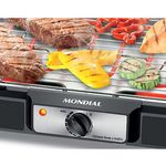 churrasqueira elétrica mondial grand steak & grill 127v preto - ch-05