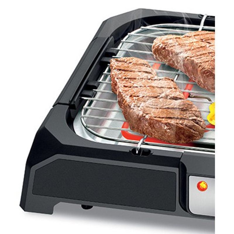 churrasqueira elétrica mondial grand steak & grill 127v preto - ch-05