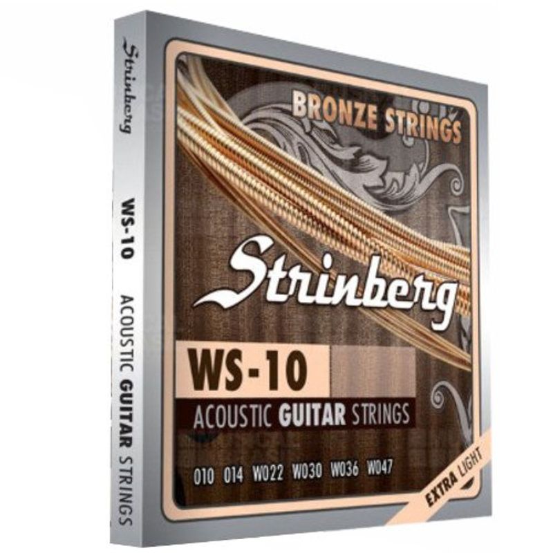 cordas de aço para violão strinberg ws10