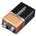 pilha alcalina duracell duralock 9v