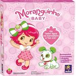 boneca moranguinho baby faz xixi + acessórios mimo