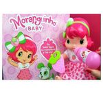 boneca moranguinho baby faz xixi + acessórios mimo